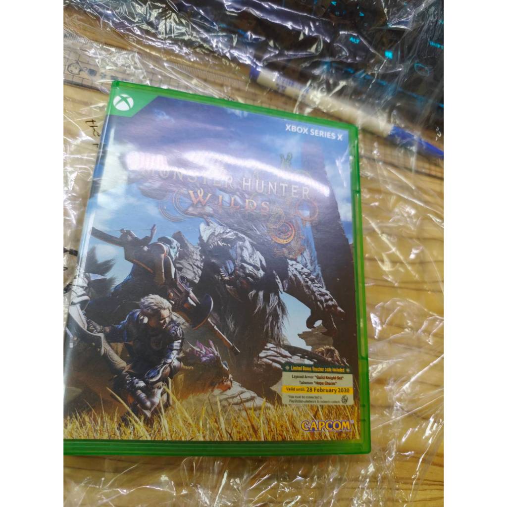 XBOX SERIES 魔物獵人 荒野 Monster Hunter Wilds 實體光碟/中文版