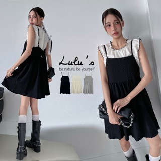 LULUS/立體菱格紋細肩短洋裝３色【A02250073】250702