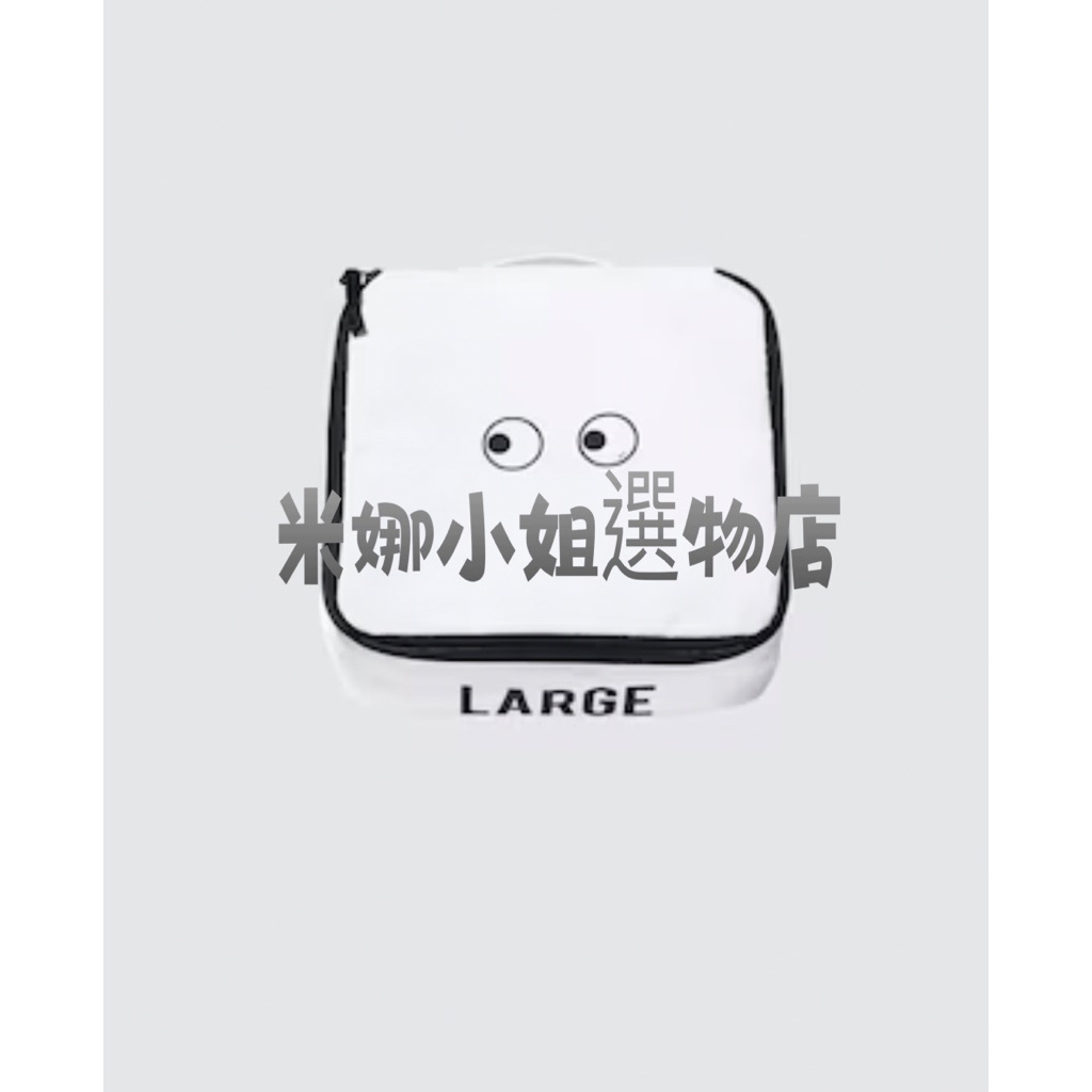 [米娜小姐選物店］日本代購 收納袋 UNIQLO 小眼睛 日本小眼睛