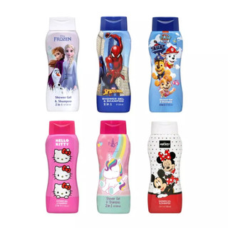 冰雪奇緣 米奇米妮 kitty 汪汪隊 佩佩豬 2合1沐浴洗髮精 400ml/500ml 兒童 洗沐 洗髮