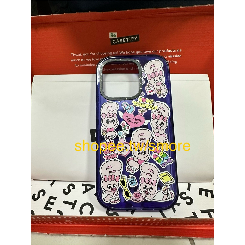 二手 官網正品 Casetify 14pro  MagSafe 漸層雙色 防摔殼 airpods3 耳機殼 保護套