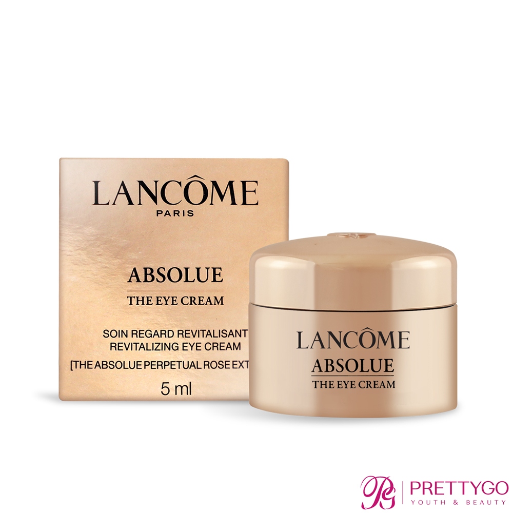 LANCOME 蘭蔻 絕對完美永生玫瑰肽金逆時眼霜(5ml)