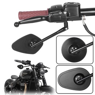 Triumph重機配件適用凱旋速雙速度大師BOBBER T120 T100攀爬XE改裝CNC後視鏡 T120後照鏡