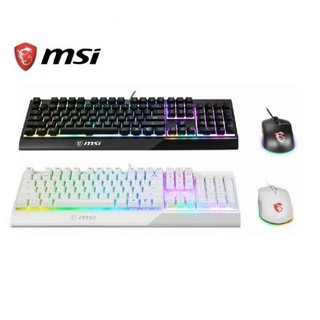 MSI 微星 Vigor GK30 COMBO 電競鍵盤滑鼠組 鍵鼠組 RGB 電競鍵盤 防潑水