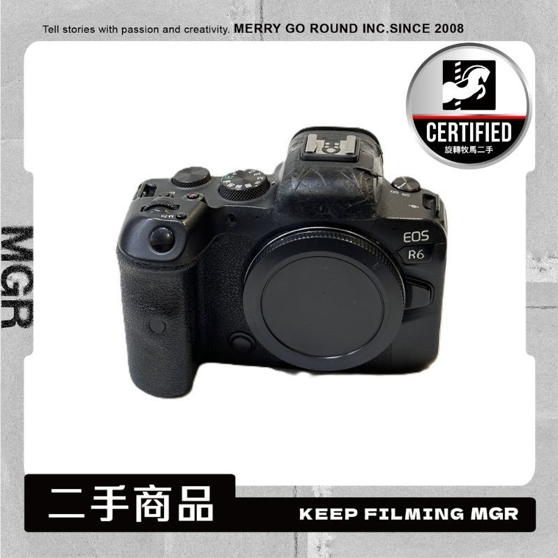 【旋轉牧馬】《二手安心認證》 Canon R6 台灣公司貨