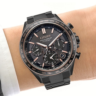 折扣私訊 CITIZEN 星辰 限量 鈦 GPS衛星對時光動計時手錶 CC4074-61W
