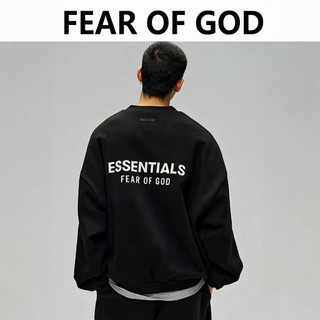 多色可選 Fear Of God Essentials 24FW Holiday系列 前後字母印花 美式重磅上衣 大學T