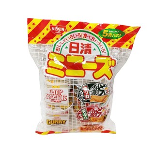 NISSIN日清 迷你杯麵 5食入【Donki日本唐吉訶德】