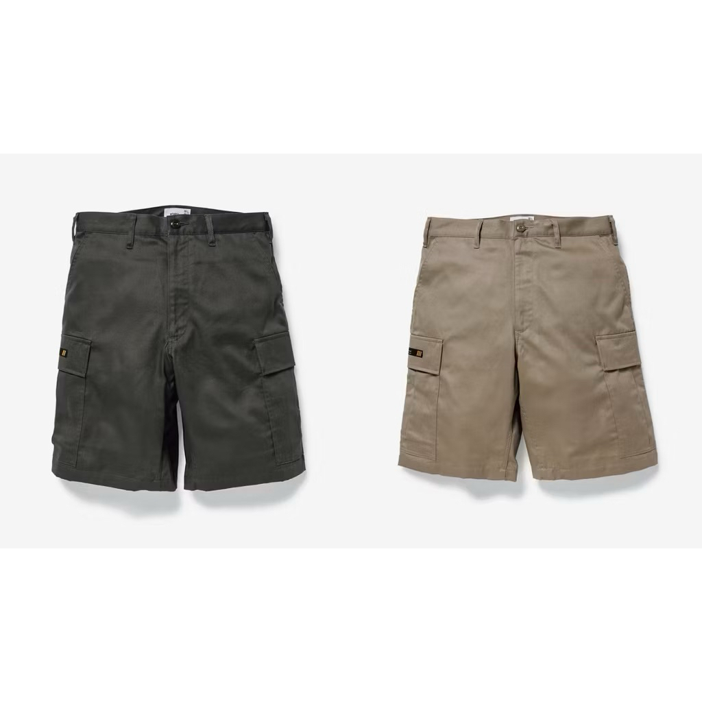パンツ WTAPS 21ss JUNGLE 02 SHORTS COTTON TWILL 現貨WTAPS JUNGLE 02 SHORTS COTTON TWILL 21SS 口袋工裝短褲