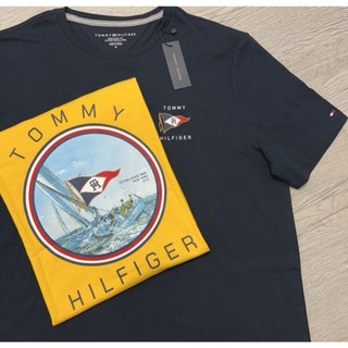 【良威精品】Tommy Hilfiger 男款 短T 字母 前後LOGO 正品/美版/全新/美國代購/現貨/滿額免運