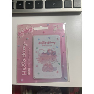 Hello kitty 50週年悠遊卡全新clear pink/candy退坑