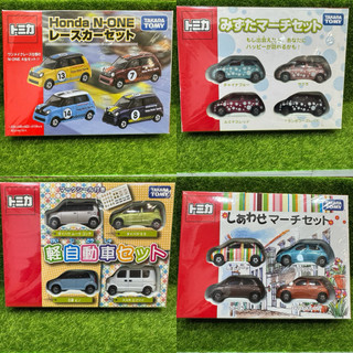 tomica tomy 多美盒組 set honda nissan march