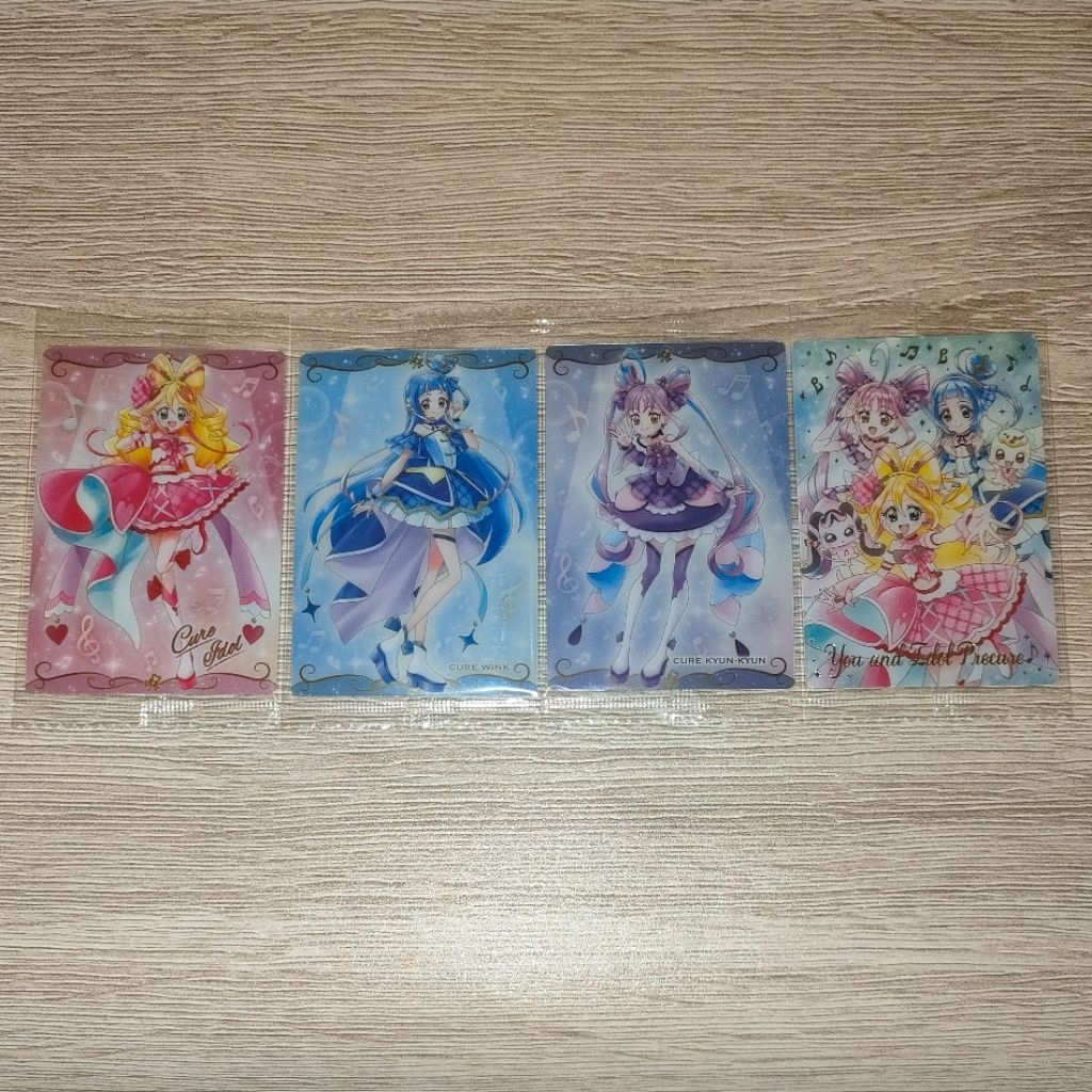 你和偶像 光之美少女 idol光之美少女你與我 威化餅 餅卡 卡片 收藏卡片 收集卡 卡牌 偶像天使 俏麗天使 心動天使