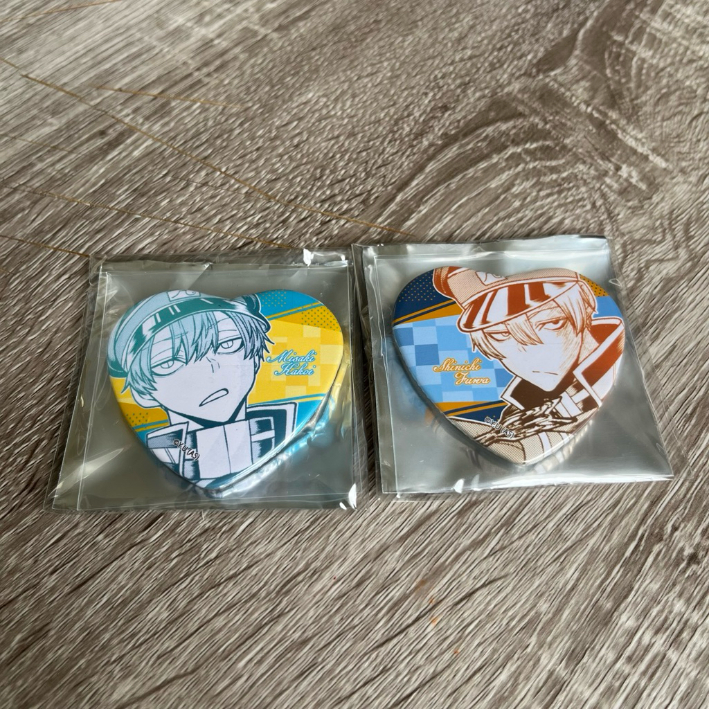 現貨｜桃源暗鬼 囲岬 不破 真一 鬼國隊 心徽 徽章 1組合售