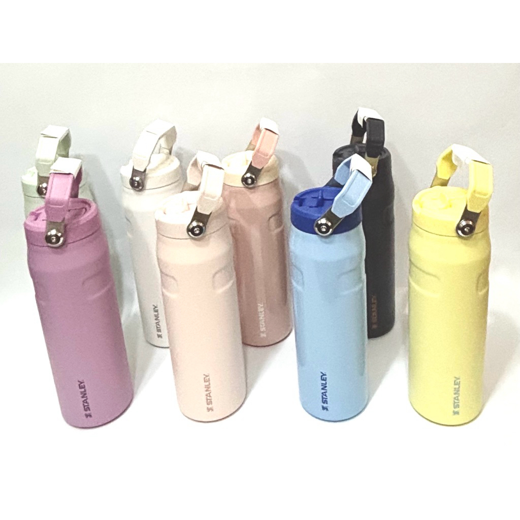 STANLEY 輕重力系列 IceFlow Aerolight 摺疊吸管杯 0.7L 不鏽鋼保溫杯 露營