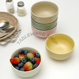 【TABLEWARE】現貨2天出貨▾器皿專售 4.5英吋奶油風可愛飯碗5色 陶瓷碗 飯碗 湯碗 日式飯碗 陶瓷飯碗