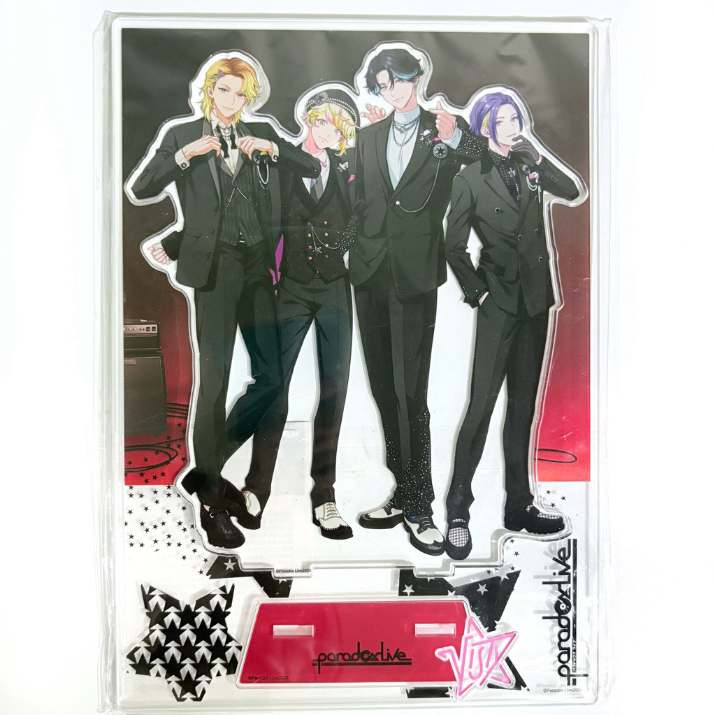 paradox live 四周年團體立牌 visty 大和憧吾 緋景斗真 吳羽葵 三洲寺甘太郎