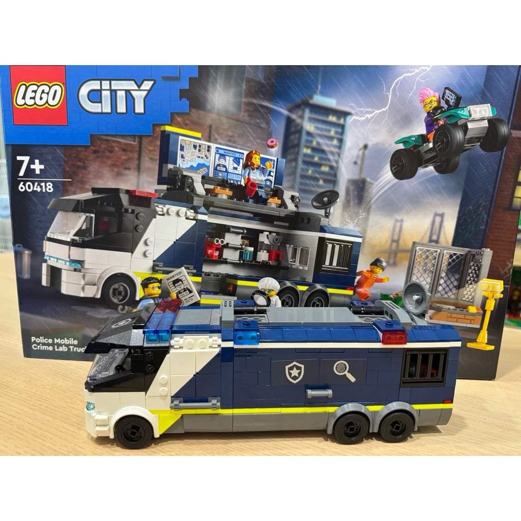 樂高 LEGO 60418 警察行動刑事實驗室