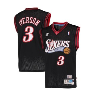 NBA Adidas Allen Iverson 76人 艾弗森 3號 Youth 籃球衣