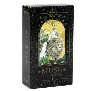 【台灣發貨】繆斯貓塔卡羅牌可愛貓貓牌羅塔全英文10.3X6左右Muse Cat