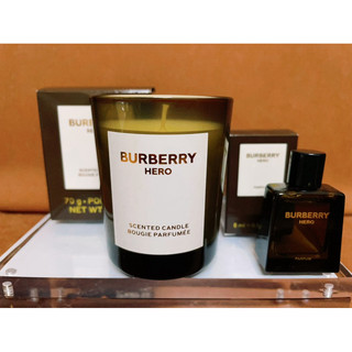 BURBERRY 英雄神話香精小香5ml搭（包）、(香氛蠟燭）