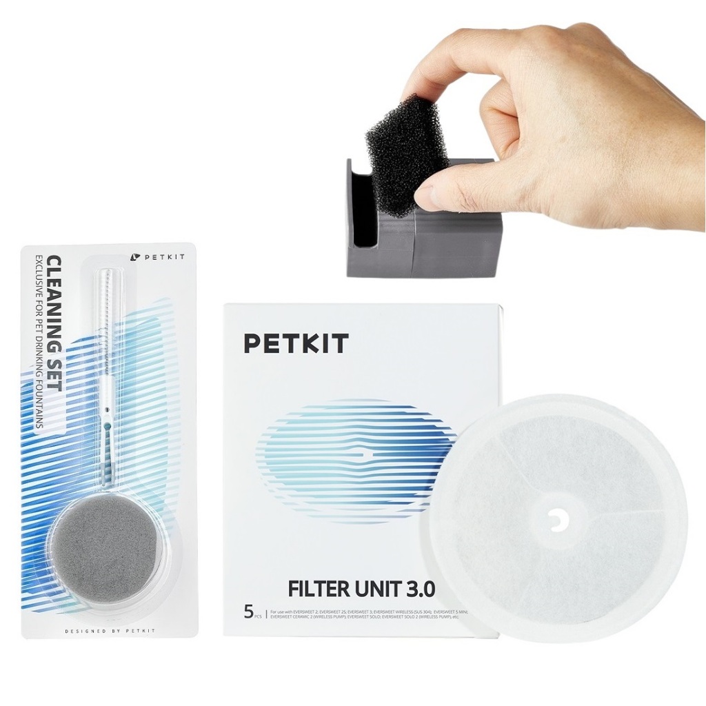【快速出貨】公司貨 PETKIT 佩奇 智能寵物活水機 原廠配件 耗材 寵物飲水機 濾心 濾芯 濾棉 濾綿 海棉