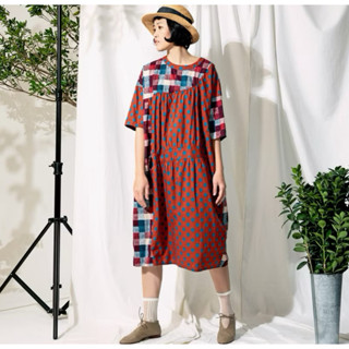 Andy by tan&luciana 陳探月＆袁憶甄 國內設計師服飾 絢爛拼接洋裝 價格8300