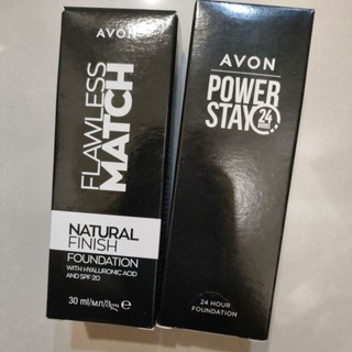 2027/07雅芳AVON原色持久奇蹟柔霧SPF10/無瑕柔霧控油SPF20粉底液30ml免運