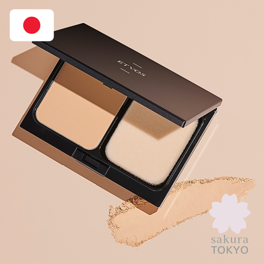 🌸日本直送／最新效期【ETVOS】恆久霧感防曬礦物粉餅 SPF50+ PA++++ 10g 粉芯 粉盒 底妝 粉底