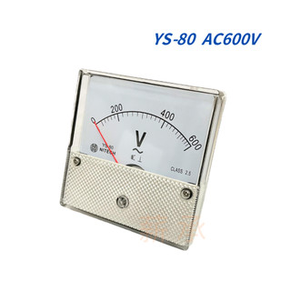 <電子發票> 現貨 NITECH YS-80 (YS-8) 電錶頭 AC600V 優惠，交流電壓錶