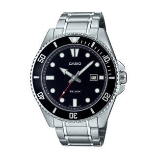 【CASIO 卡西歐】水鬼風格指針錶MDV-107D-1A1 46.3mm 現代鐘錶
