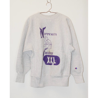 Vintage 1990s Champion reverse weave Minnesota M號反向編織衛衣大學T古著
