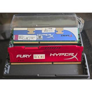 DDR3 金士頓 kingston FURY HyperX 2G KHX1600C9AD3/2G