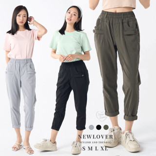 NEWLOVER牛仔時尚 多色-℃機能涼感褲 涼感褲 涼感男友褲 機能褲 機能涼感褲 男友褲 長褲 〔161-9417〕