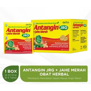 Antangin JRG + permen ANTANGIN 1 strip isi 4 tablet { ECER }