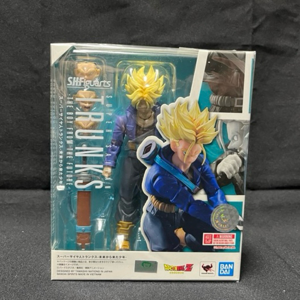 全新未拆 盒況良好 初版 特南克斯 SHF 七龍珠S.H.Figuarts 來自未來的少年 特蘭克斯
