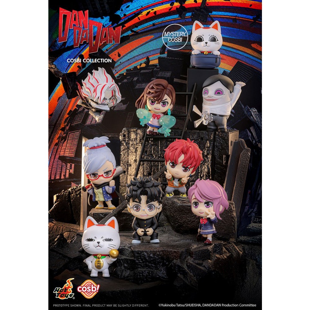 野獸國直營店｜HOT TOYS CBX289 膽大黨 Q版公仔 盲盒單入(全9種)