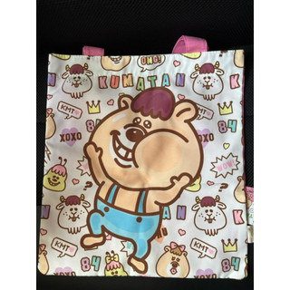 日本 KUMATAN 熊 包包 手提袋 布袋 單肩包 帆布袋