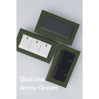 【快速出貨】 開關 插座 Panasonic 國際牌 軍綠 Glatima 面板 蓋板 switchpapa