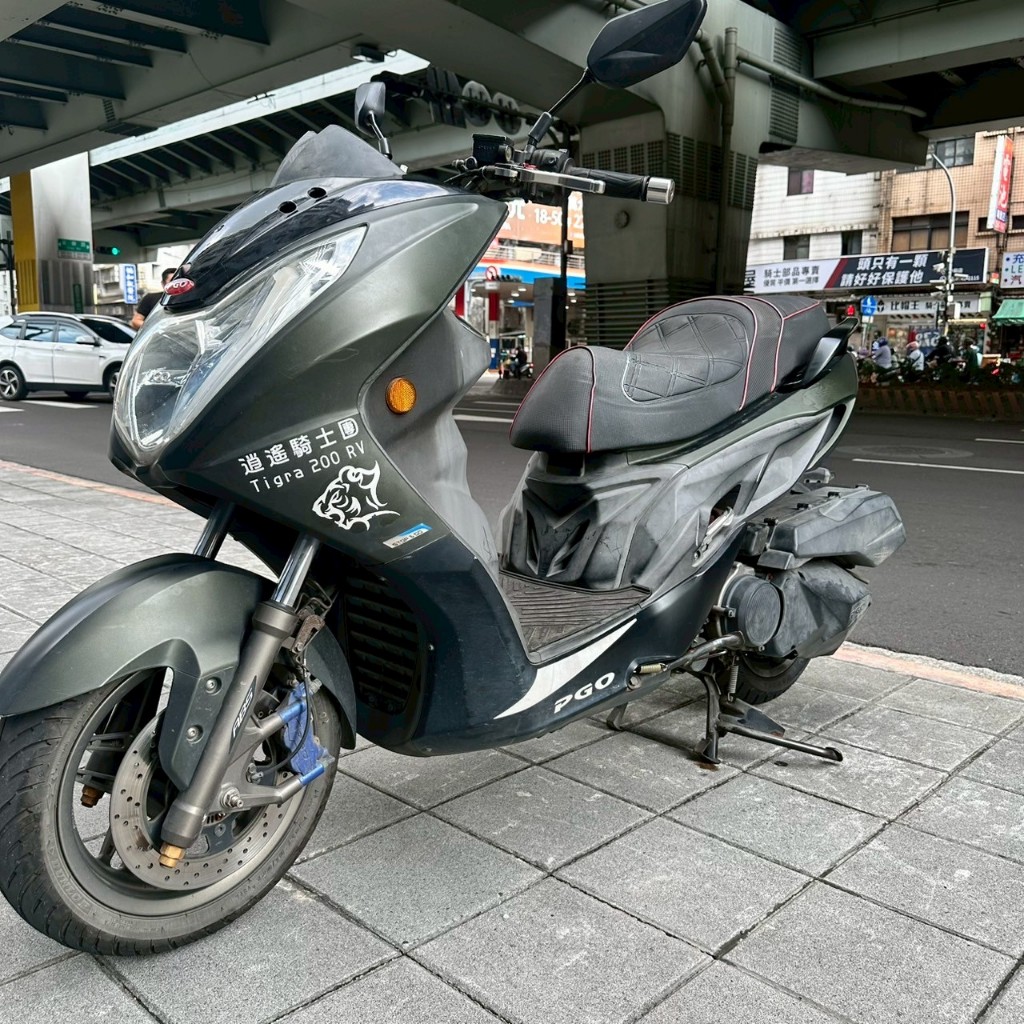 (貳輪嶼二手機車-新北中和店)  2019 PGO TIGRA 彪虎 200 #