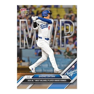 Shohei Ohtani Mvp 2024 Mlb Topps Now 大谷翔平 球員卡 #OS-6