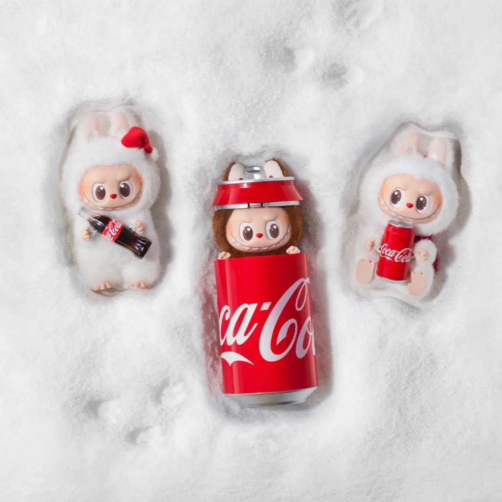 THE MONSTERS LABUBU x COCA COLA "單盒入"可口可樂聯名款 搪膠臉 吊飾 盲盒/預購