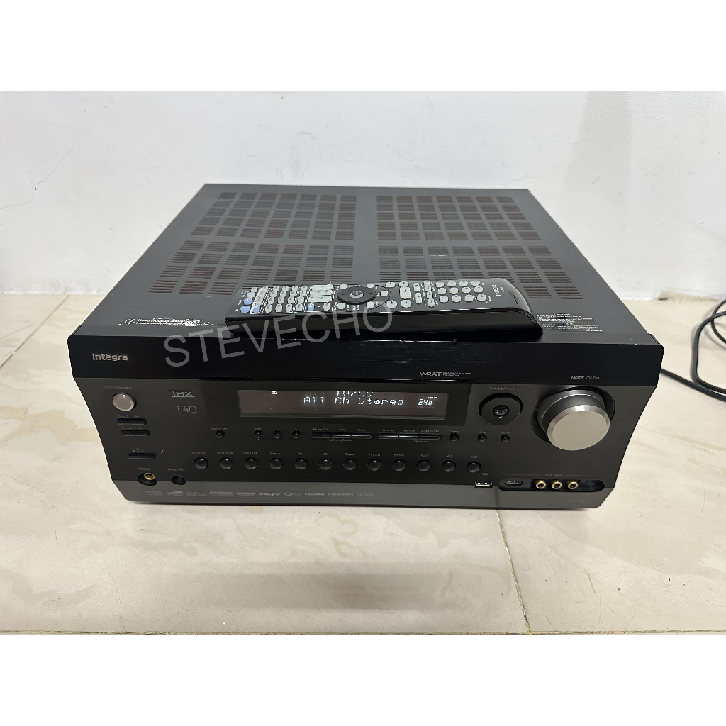 Integra dtr 50.1 FM擴大機,HDMI 7.2 THX 認證 家庭劇院 已更換全新晶片 原廠遙控器~