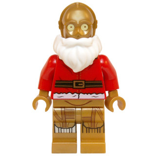 樂高人偶王 LEGO 星戰系列#75097 sw0680 聖誕特別版 Santa C-3PO