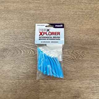 【怡家藥局】加拿大 美適 Maxill 單束毛牙刷(30入) 超纖柔刷毛 敏感性牙齒適用 牙齦適用