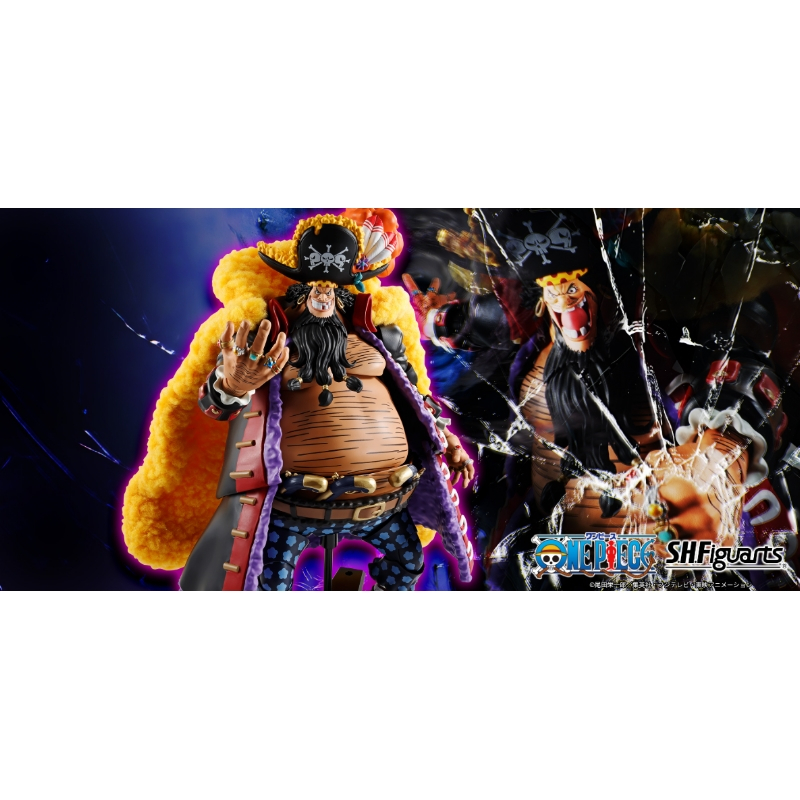 萬代 BANDAI S.H.FIGUARTS SHF 海賊王 航海王 馬歇爾 D 汀奇 四皇 黑鬍子 黑暗果實 震震果實