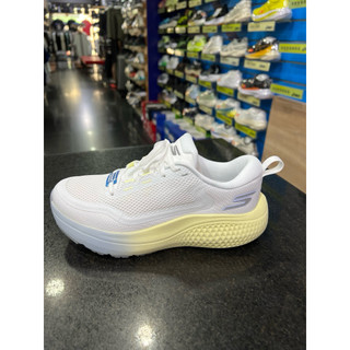 SKECHERS GO RUN SUPERSONIC MAX 女款 寬楦 慢跑鞋 172086WLBK 白藍黃