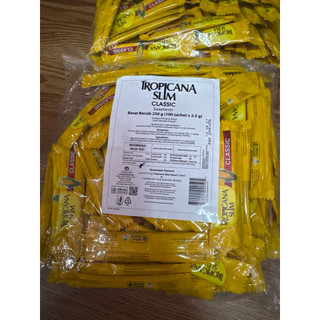 tropicana slim classic / stevia isi 100 sachet stick