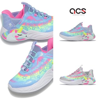 Skechers 燈鞋 S Lights-Unicorn Slip-Ins 大童 中童 任選 發光 休閒鞋 [ACS]