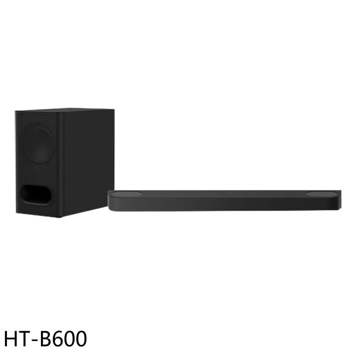 SONY索尼【HT-B600】3.1.2聲道單件式喇叭搭配強力無線重低音揚聲器音響(無安裝)
